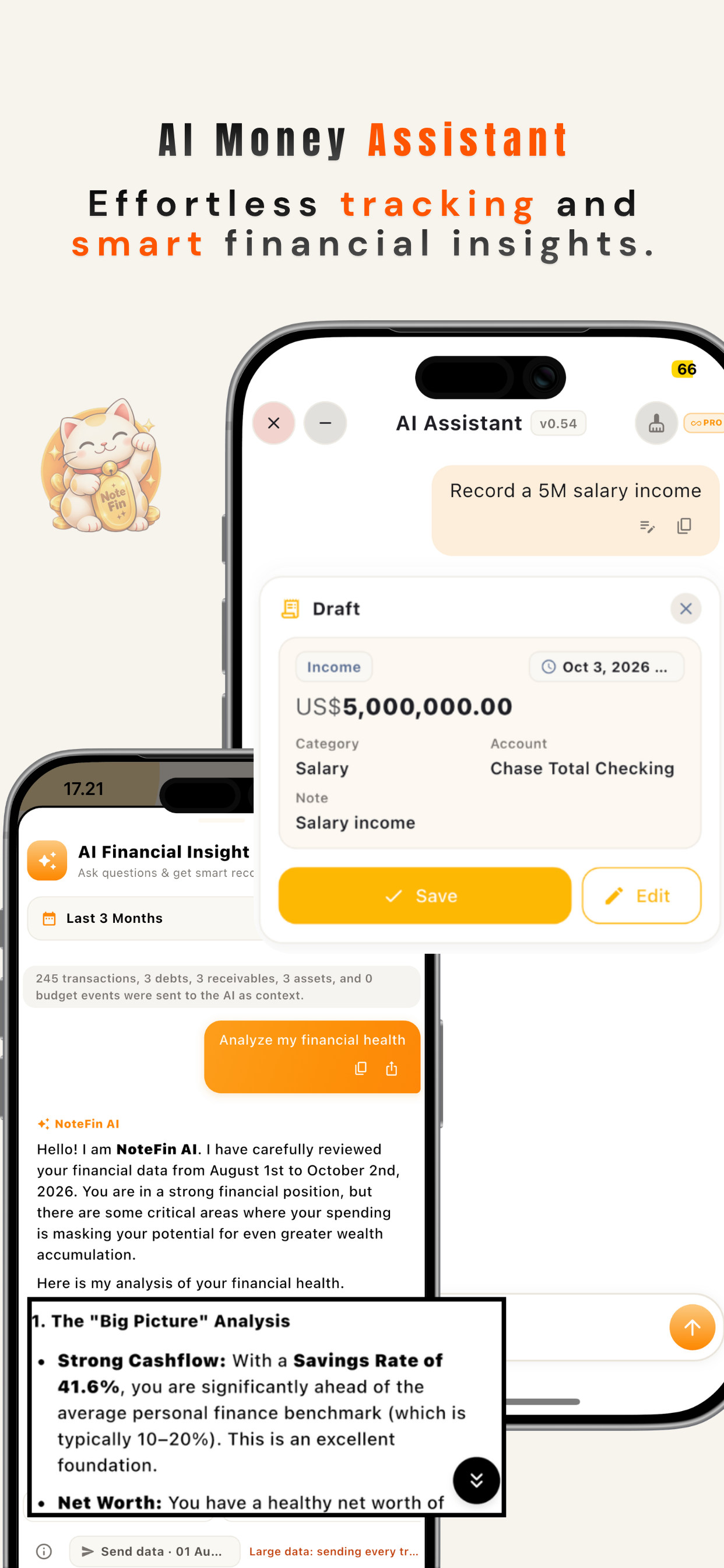 NoteFin app screenshot 5